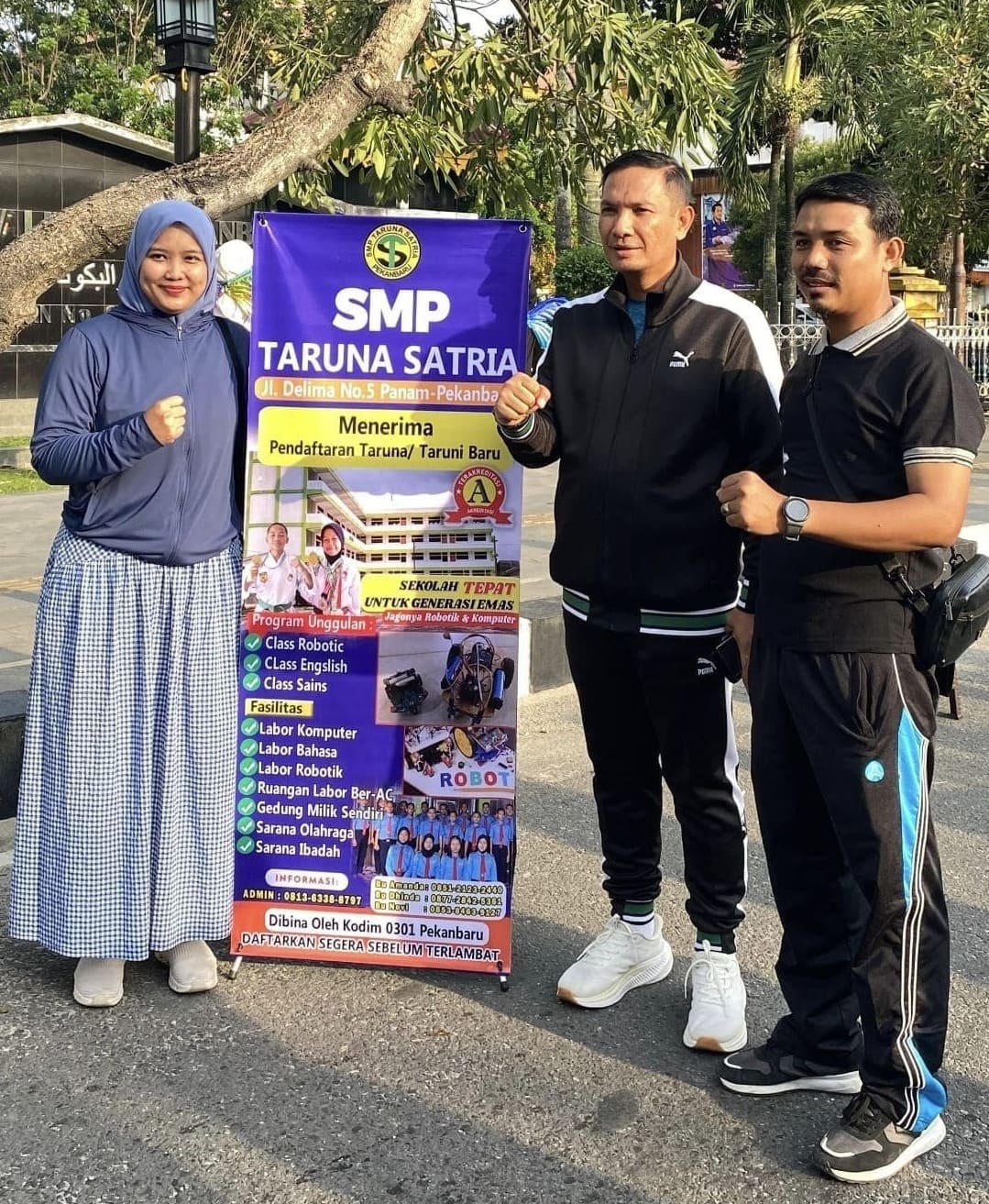 Sosialisasi SPMB Bersama Kabid dan Kadisdik Kota Pekanbaru